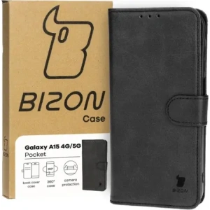 Wholesale Bizon Case Pocket Samsung Galaxy A15 5G/4G black - BIZ4228 - {ean13} - Hurt