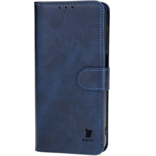 Etui z klapką Bizon Case Pocket do Samsung Galaxy A15 5G/4G granatowe