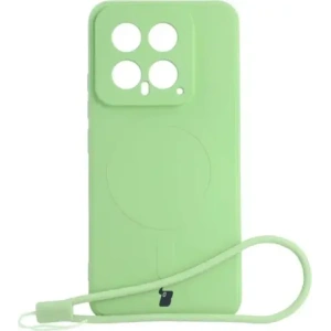 Hurtownia GSM - Bizon Case Silikon Magnetic Sq Xiaomi 14 hellgrün - BIZ4231 - {ean13} - Hurt