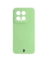 Wholesale Bizon Case Silicone Magnetic Sq Xiaomi 14 light green - BIZ4231 - {ean13} - Hurt