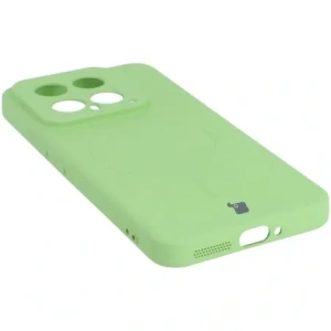 Hurtownia GSM - Bizon Case Silikon Magnetic Sq Xiaomi 14 hellgrün - BIZ4231 - {ean13} - Hurt