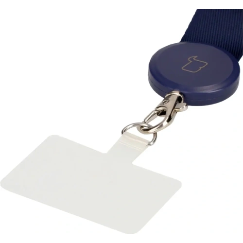 Smyczka do telefonu Bizon Accessories Leash Dragonfly niebieska