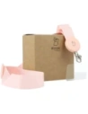 Bizon Accessories Leash Dragonfly pink