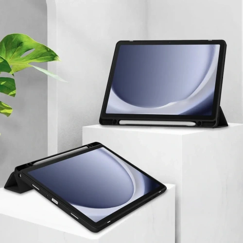 Etui Bizon Case Tab Clear Matt do Samsung Galaxy Tab A9 Plus czarne