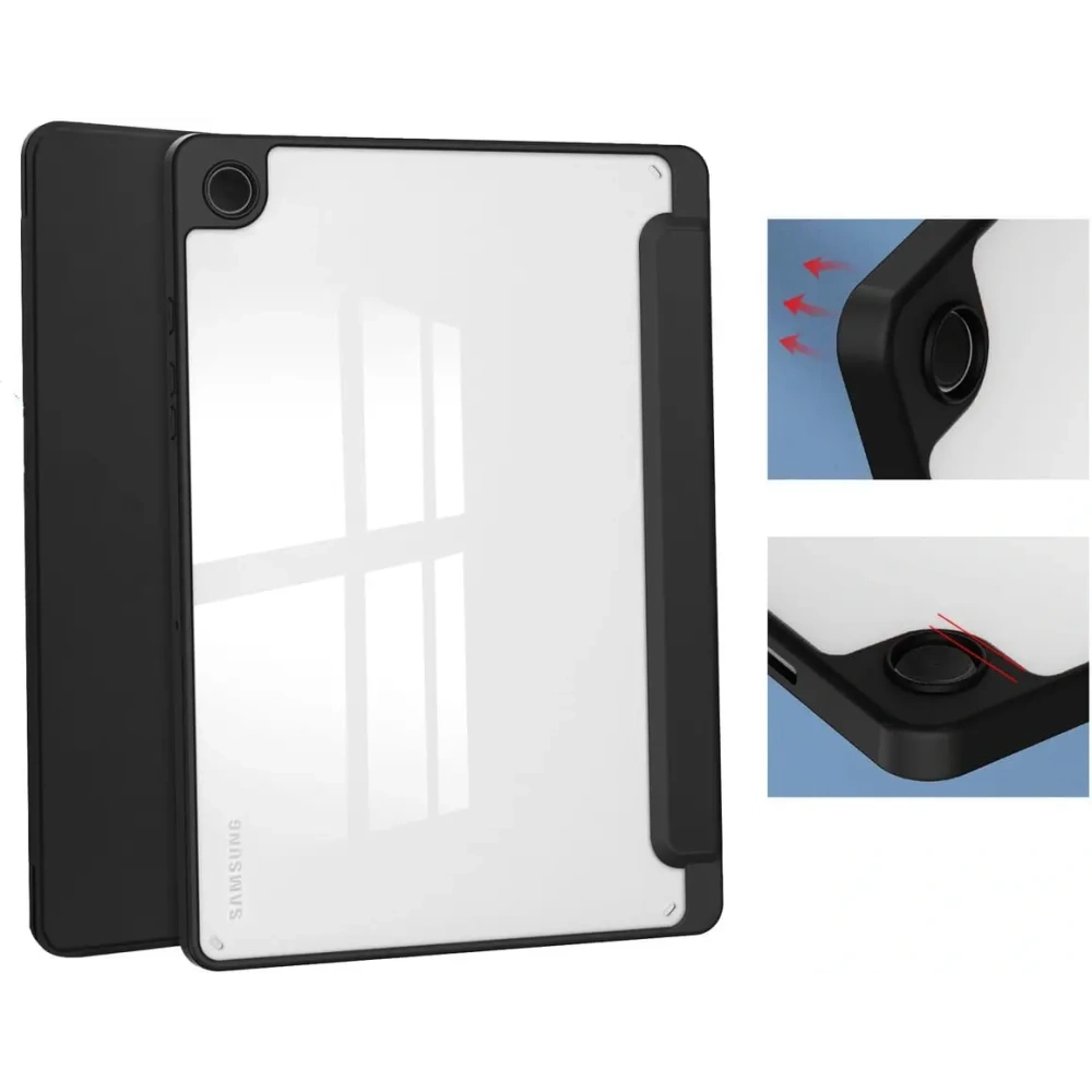 Hurtownia GSM - Bizon Case Tab Átlátszó Matt Samsung Galaxy Tab A9 Plus fekete - BIZ4242 - {ean13} - Hurt