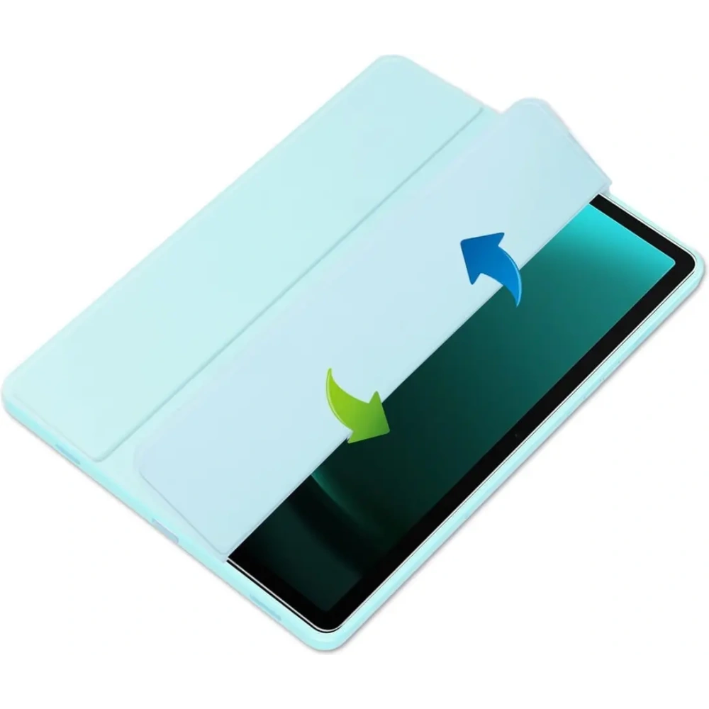 Bizon Case Tab Clear Matt Samsung Galaxy Tab S9 FE Plus blue