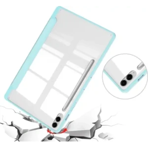 Hurtownia GSM - Etui Bizon Case Tab Clear Matt do Samsung Galaxy Tab S9 FE Plus błękitne - BIZ4243 - {ean13} - Hurt