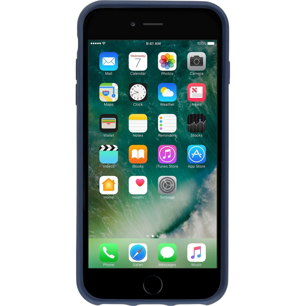 Hurtownia GSM - Etui Native Union Clic Wooden Apple iPhone 7/8 Plus (marine) - NTU012MAR - {ean13} - Hurt