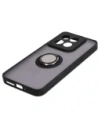 Hurtownia GSM - Bizon Case Hybrid Ring Xiaomi 14 fumuriu cu un cadru negru - BIZ4244 - {ean13} - Hurt