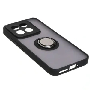 Wholesale Bizon Case Hybrid Ring Xiaomi 14 smoky with a black frame - BIZ4244 - {ean13} - Hurt
