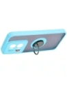 Wholesale Bizon Case Hybrid Ring Xiaomi 14 smoky with a light blue frame - BIZ4248 - {ean13} - Hurt