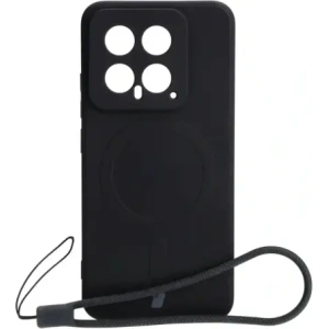 Hurtownia GSM - Bizon Case Silikon Magnetic Sq Xiaomi 14 schwarz - BIZ4250 - {ean13} - Hurt