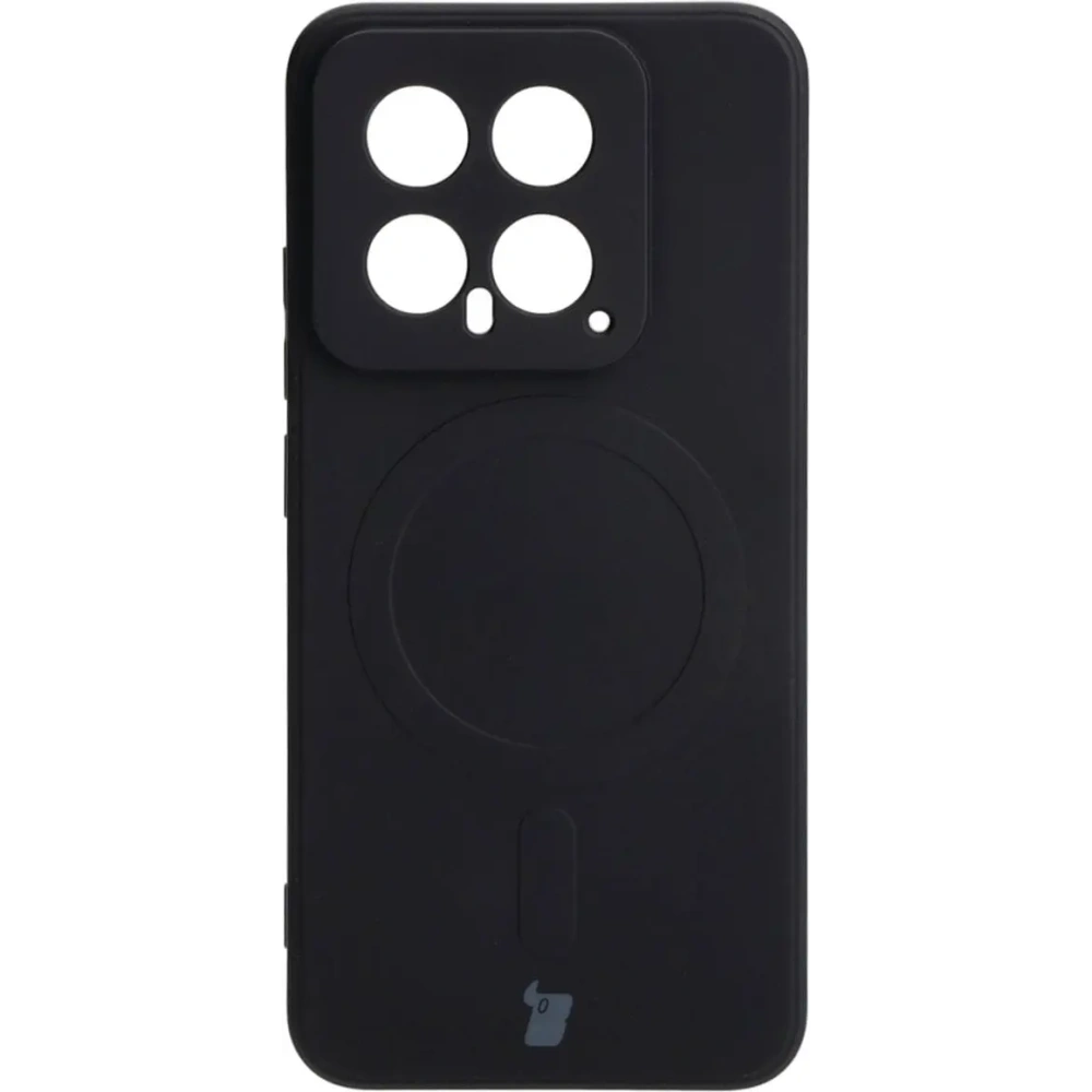Wholesale Bizon Case Silicone Magnetic Sq Xiaomi 14 black - BIZ4250 - {ean13} - Hurt