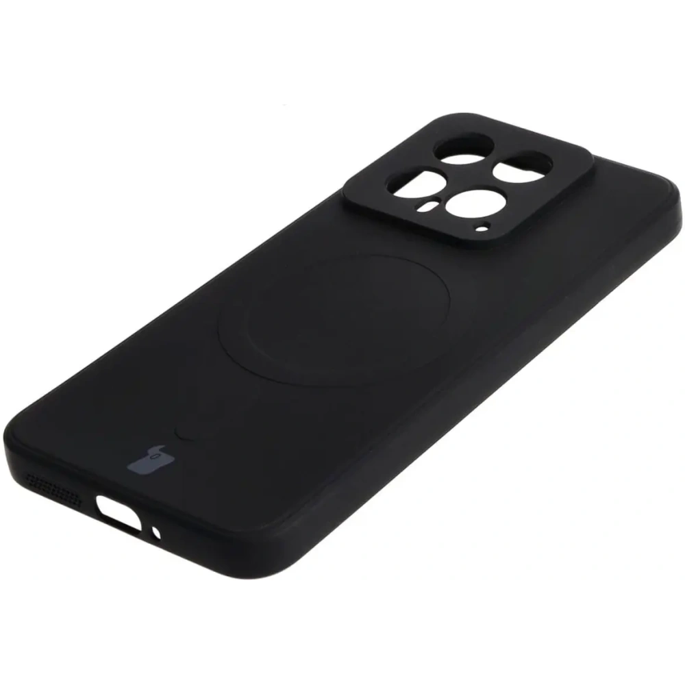 Wholesale Bizon Case Silicone Magnetic Sq Xiaomi 14 black - BIZ4250 - {ean13} - Hurt