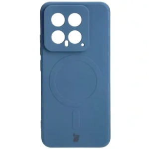 Hurtownia GSM - Bizon Case Silikon Magnetic Sq Xiaomi 14 marineblau - BIZ4251 - {ean13} - Hurt