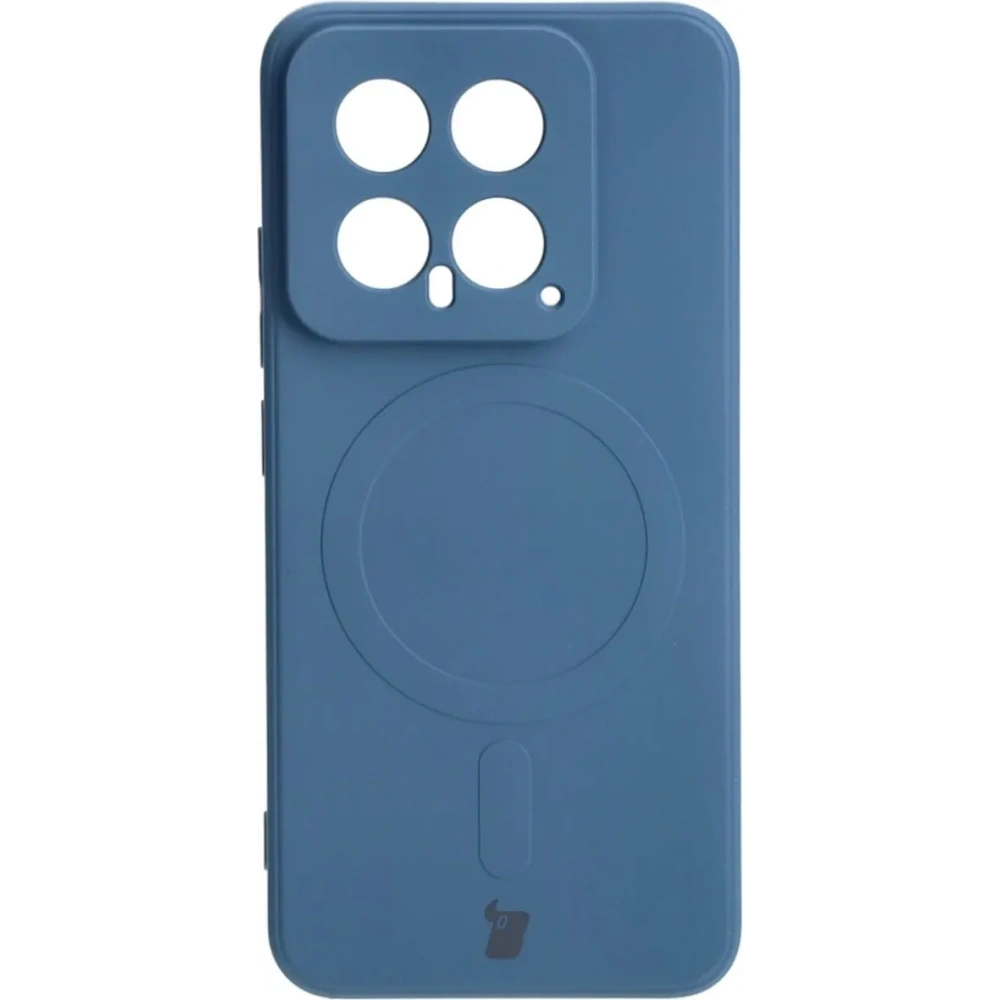 Wholesale Bizon Case Silicone Magnetic Sq Xiaomi 14 navy blue - BIZ4251 - {ean13} - Hurt