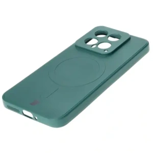Hurtownia GSM - Bizon Case Silicone Magnetic Sq Xiaomi 14 sötétzöld - BIZ4252 - {ean13} - Hurt