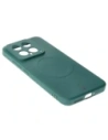 Wholesale Bizon Case Silicone Magnetic Sq Xiaomi 14 dark green - BIZ4252 - {ean13} - Hurt