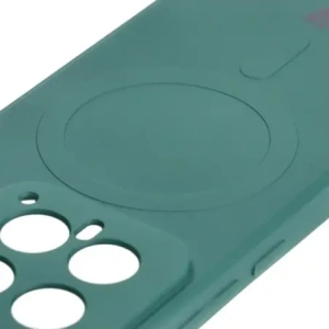Hurtownia GSM - Bizon Case Silicone Magnetic Sq Xiaomi 14 sötétzöld - BIZ4252 - {ean13} - Hurt