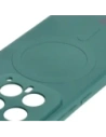 Wholesale Bizon Case Silicone Magnetic Sq Xiaomi 14 dark green - BIZ4252 - {ean13} - Hurt
