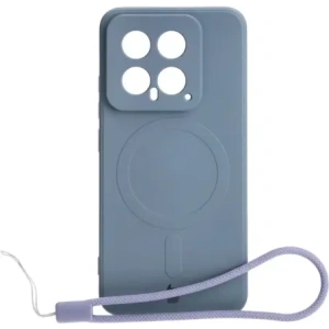 Wholesale Bizon Case Silicone Magnetic Sq Xiaomi 14 grey - BIZ4253 - {ean13} - Hurt