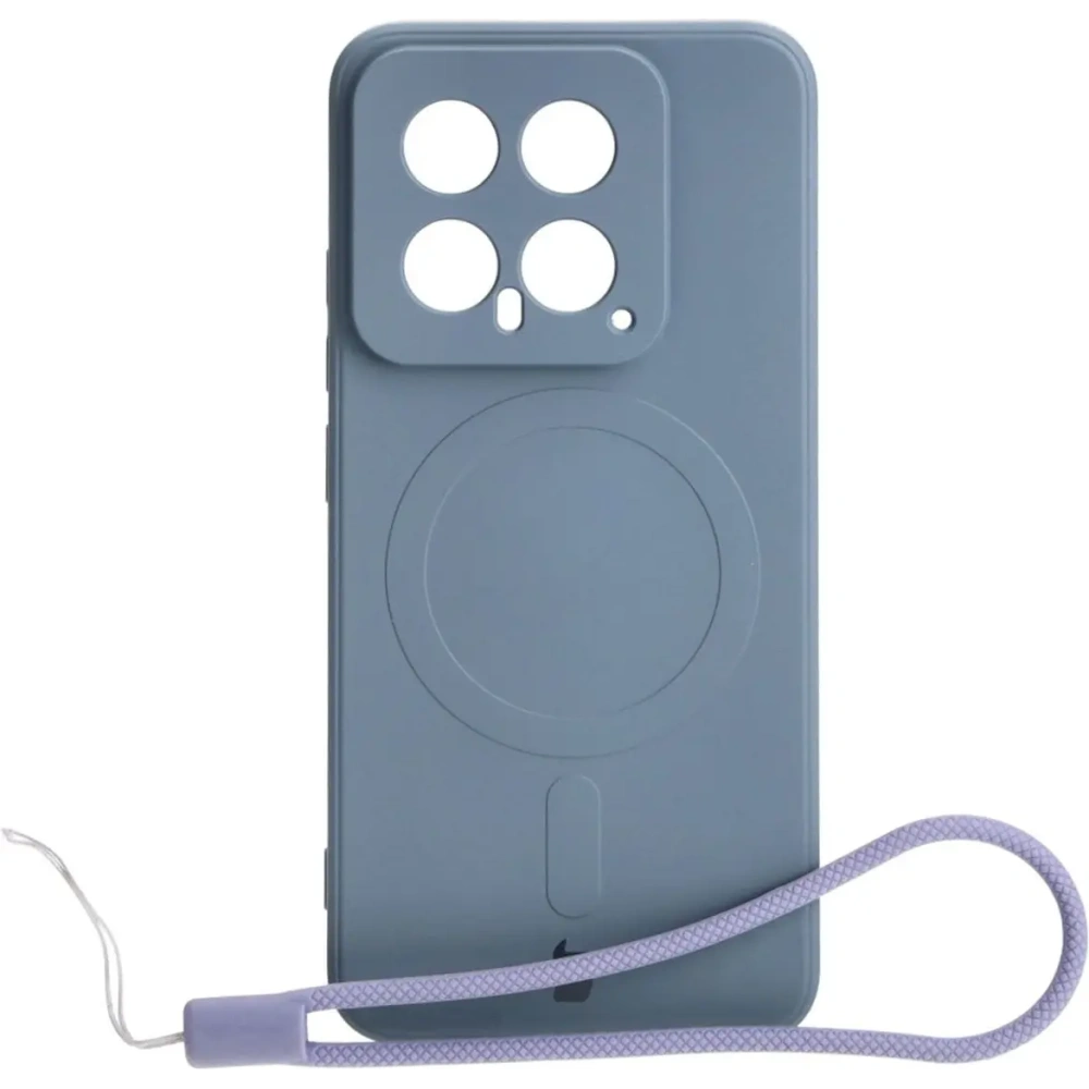 Wholesale Bizon Case Silicone Magnetic Sq Xiaomi 14 grey - BIZ4253 - {ean13} - Hurt
