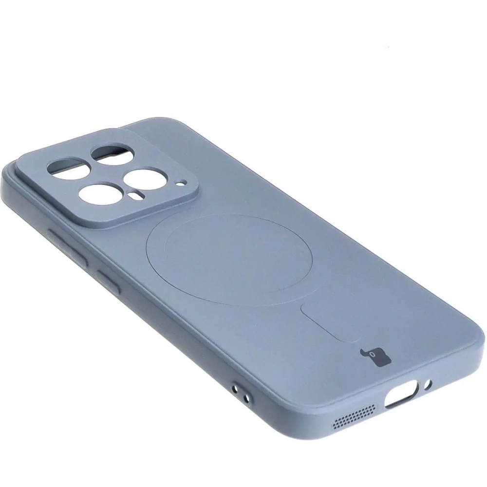 Wholesale Bizon Case Silicone Magnetic Sq Xiaomi 14 grey - BIZ4253 - {ean13} - Hurt