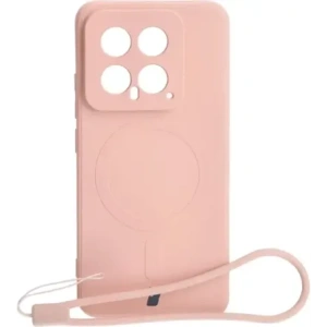 Hurtownia GSM - Bizon Case Silikon Magnetic Sq Xiaomi 14 hellrosa - BIZ4254 - {ean13} - Hurt