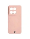 Wholesale Bizon Case Silicone Magnetic Sq Xiaomi 14 light pink - BIZ4254 - {ean13} - Hurt