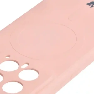 Hurtownia GSM - Bizon Case Silicone Magnetic Sq Xiaomi 14 világos rózsaszín - BIZ4254 - {ean13} - Hurt