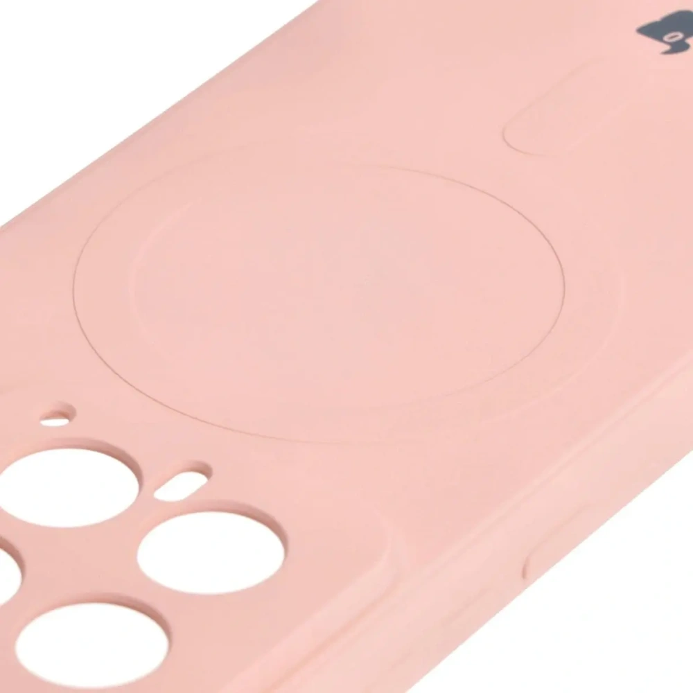 Wholesale Bizon Case Silicone Magnetic Sq Xiaomi 14 light pink - BIZ4254 - {ean13} - Hurt
