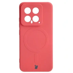 Hurtownia GSM - Bizon Case Silikon Magnetic Sq Xiaomi 14 schmutziges Rosa - BIZ4256 - {ean13} - Hurt