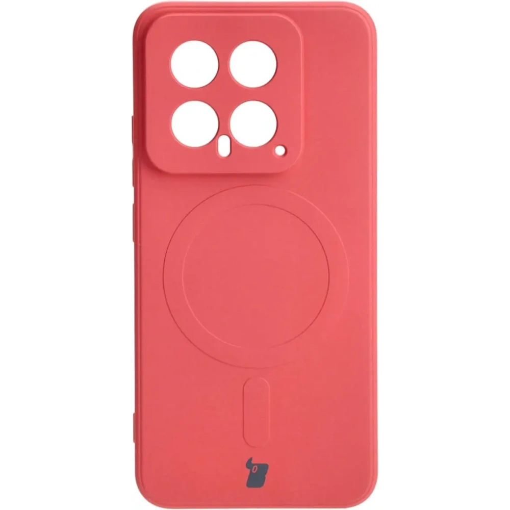Wholesale Bizon Case Silicone Magnetic Sq Xiaomi 14 dirty pink - BIZ4256 - {ean13} - Hurt