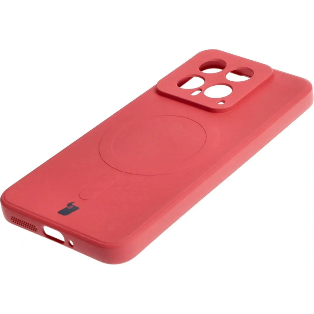 Wholesale Bizon Case Silicone Magnetic Sq Xiaomi 14 dirty pink - BIZ4256 - {ean13} - Hurt