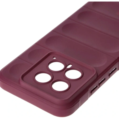 Pancerne etui Bizon Case Tur do Xiaomi 14 ciemnofioletowe