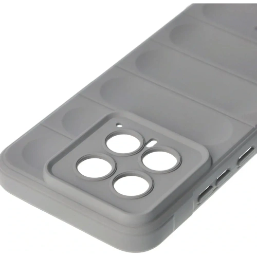 Pancerne etui Bizon Case Tur do Xiaomi 14 jasnoszare