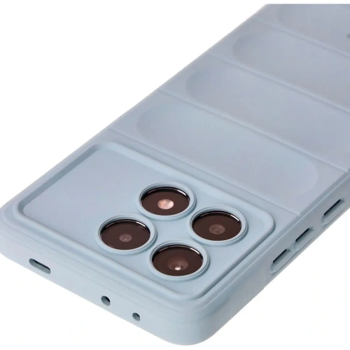 Pancerne etui Bizon Case Tur do Xiaomi Poco X6 Pro jasnoniebieskie