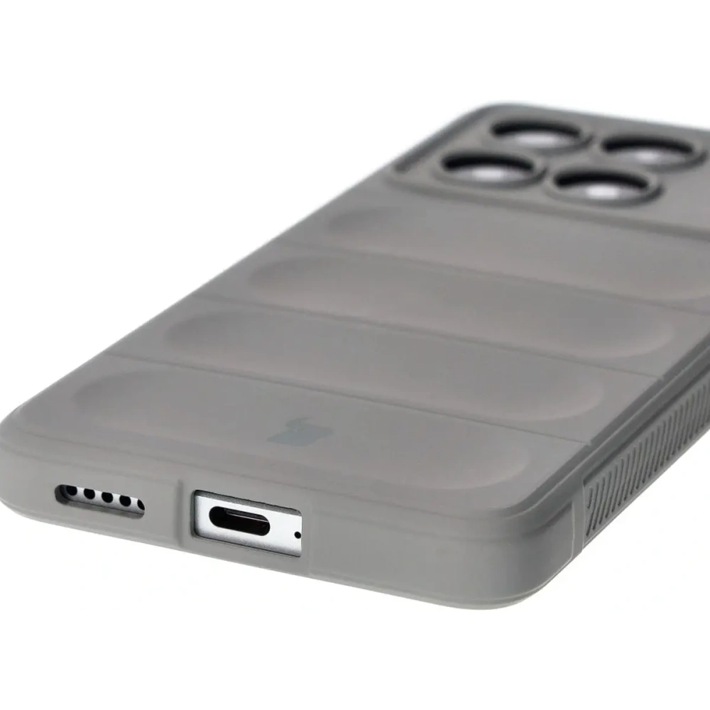 Hurtownia GSM - Bizon Case Tur Xiaomi Poco X6 Pro gri deschis - BIZ4267 - {ean13} - Hurt