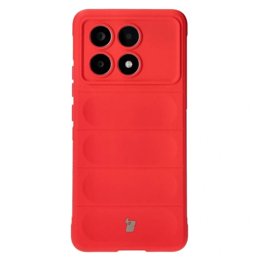Pancerne etui Bizon Case Tur do Xiaomi Poco X6 Pro czerwone