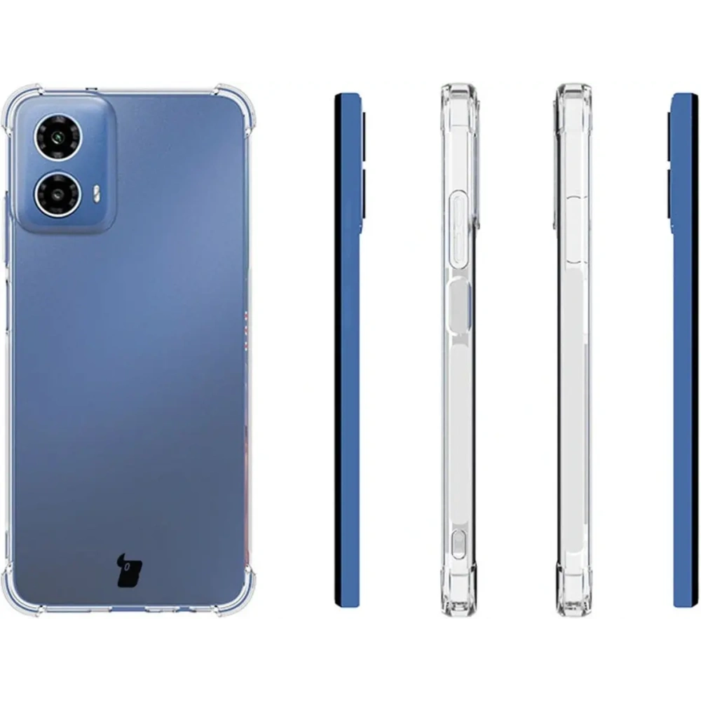 Hurtownia GSM - Elastický obal Bizon Case Salpa pro Motorola Moto G34 5G průhledný - BIZ4271 - {ean13} - Hurt