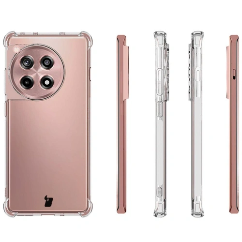 Elastyczne etui Bizon Case Salpa do OnePlus 12R przezroczyste