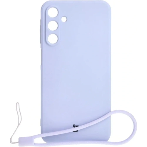 Etui Bizon Case Silicone Sq do Samsung Galaxy A15 4G/5G jasnofioletowe