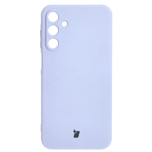 Etui Bizon Case Silicone Sq do Samsung Galaxy A15 4G/5G jasnofioletowe