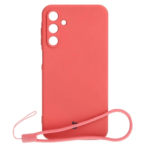 Etui Bizon Case Silicone Sq do Samsung Galaxy A15 4G/5G brudny róż