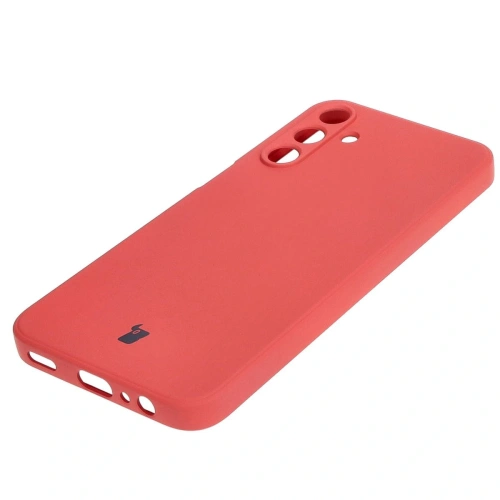 Etui Bizon Case Silicone Sq do Samsung Galaxy A15 4G/5G brudny róż