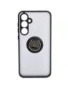 Hurtownia GSM - Etui s držákem na prst Bizon Case Hybrid Ring pro Samsung Galaxy A35 5G kouřové s černým rámem - BIZ4278 - {ean13} - Hurt