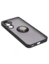 Hurtownia GSM - Etui s držákem na prst Bizon Case Hybrid Ring pro Samsung Galaxy A35 5G kouřové s černým rámem - BIZ4278 - {ean13} - Hurt