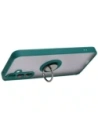 Hurtownia GSM - Bizon Case Hybrid Ring Samsung Galaxy A35 5G fumuriu cu un cadru verde închis - BIZ4279 - {ean13} - Hurt
