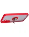 Wholesale Bizon Case Hybrid Ring Samsung Galaxy A35 5G smoky with a red frame - BIZ4280 - {ean13} - Hurt