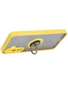 Wholesale Bizon Case Hybrid Ring Samsung Galaxy A35 5G smoky with a yellow frame - BIZ4281 - {ean13} - Hurt